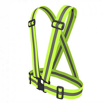 TQ-Áo phản quang dây đàn hồi màu ( Xanh chuối)